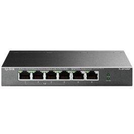 TP-Link TL-SF1006P Switch de 6 puertos con 4 puertos PoE+
